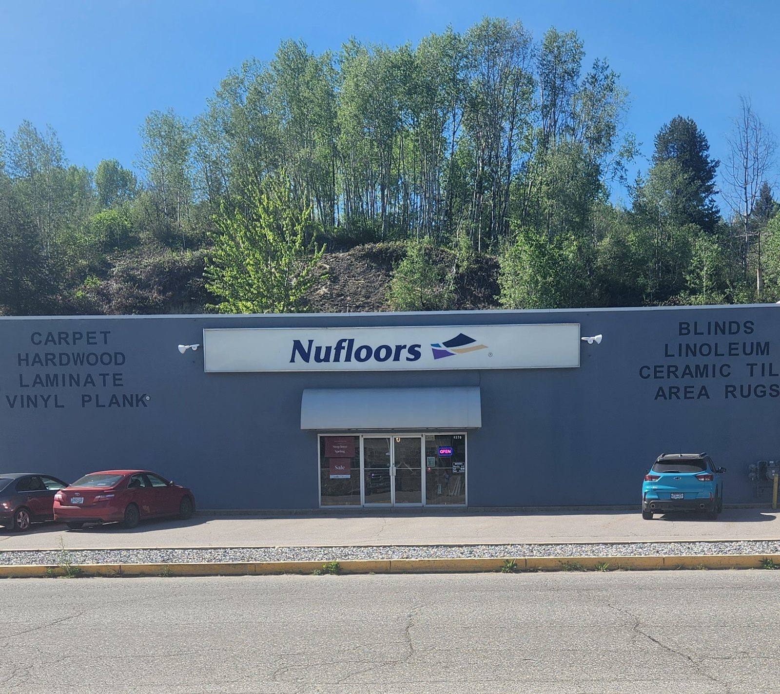 Nufloors Castlegar storefront