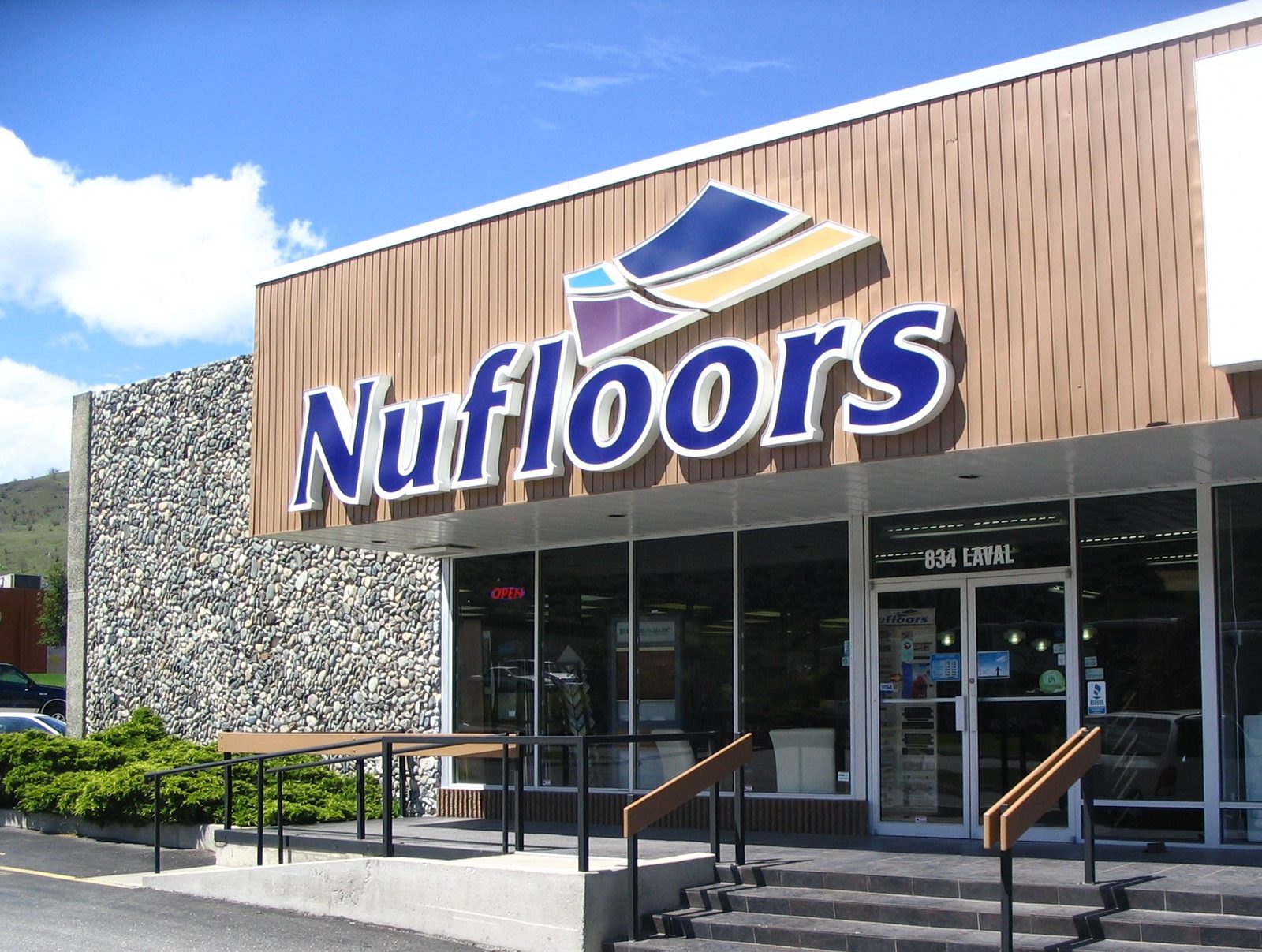 Nufloors Kamloops storefront