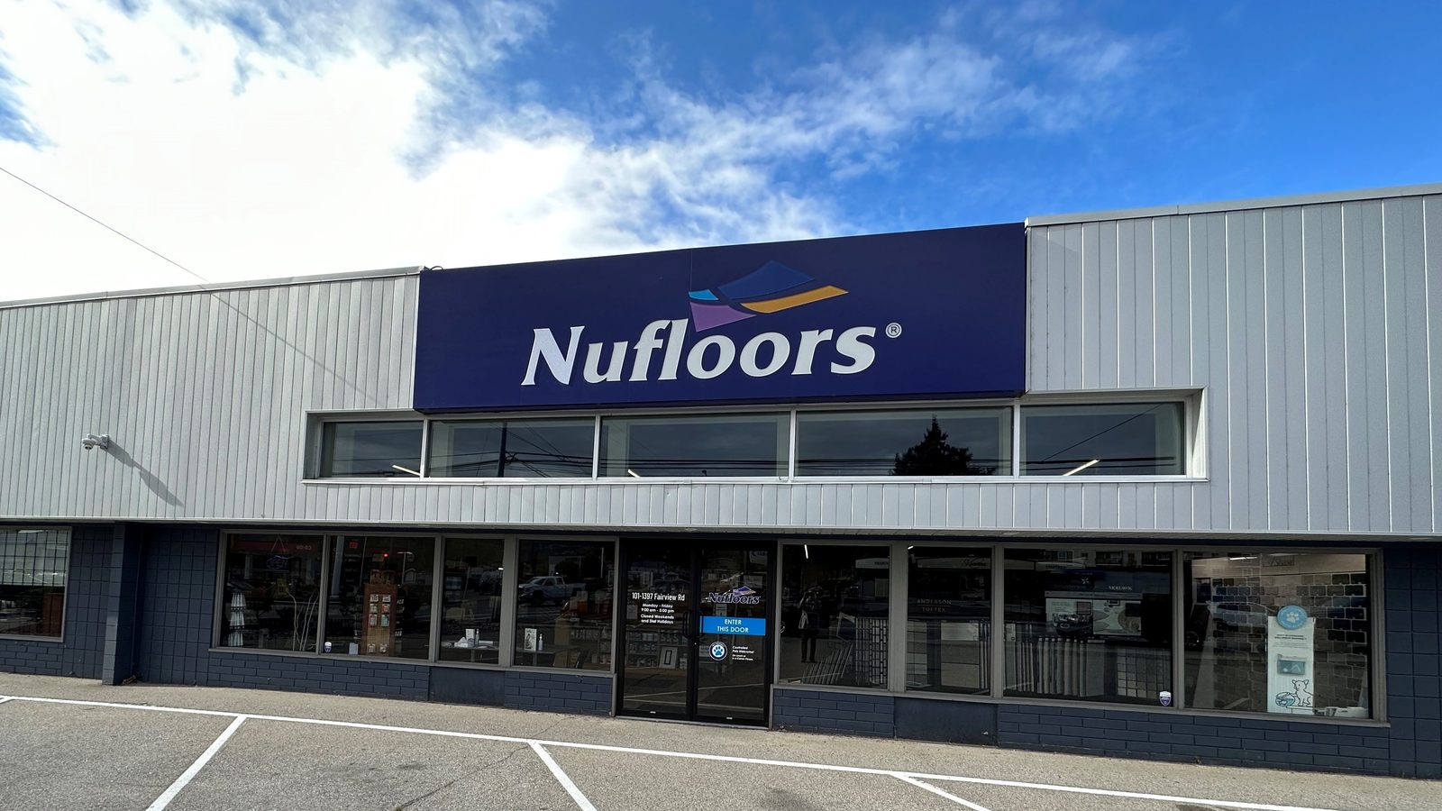 Nufloors Penticton storefront