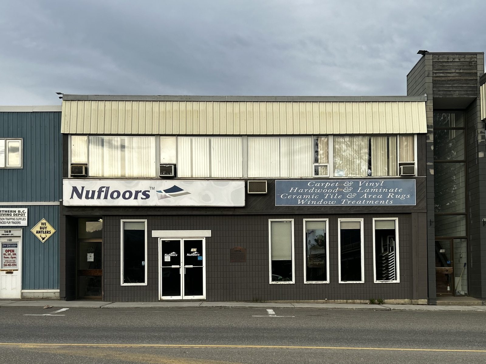 Nufloors Quesnel storefront