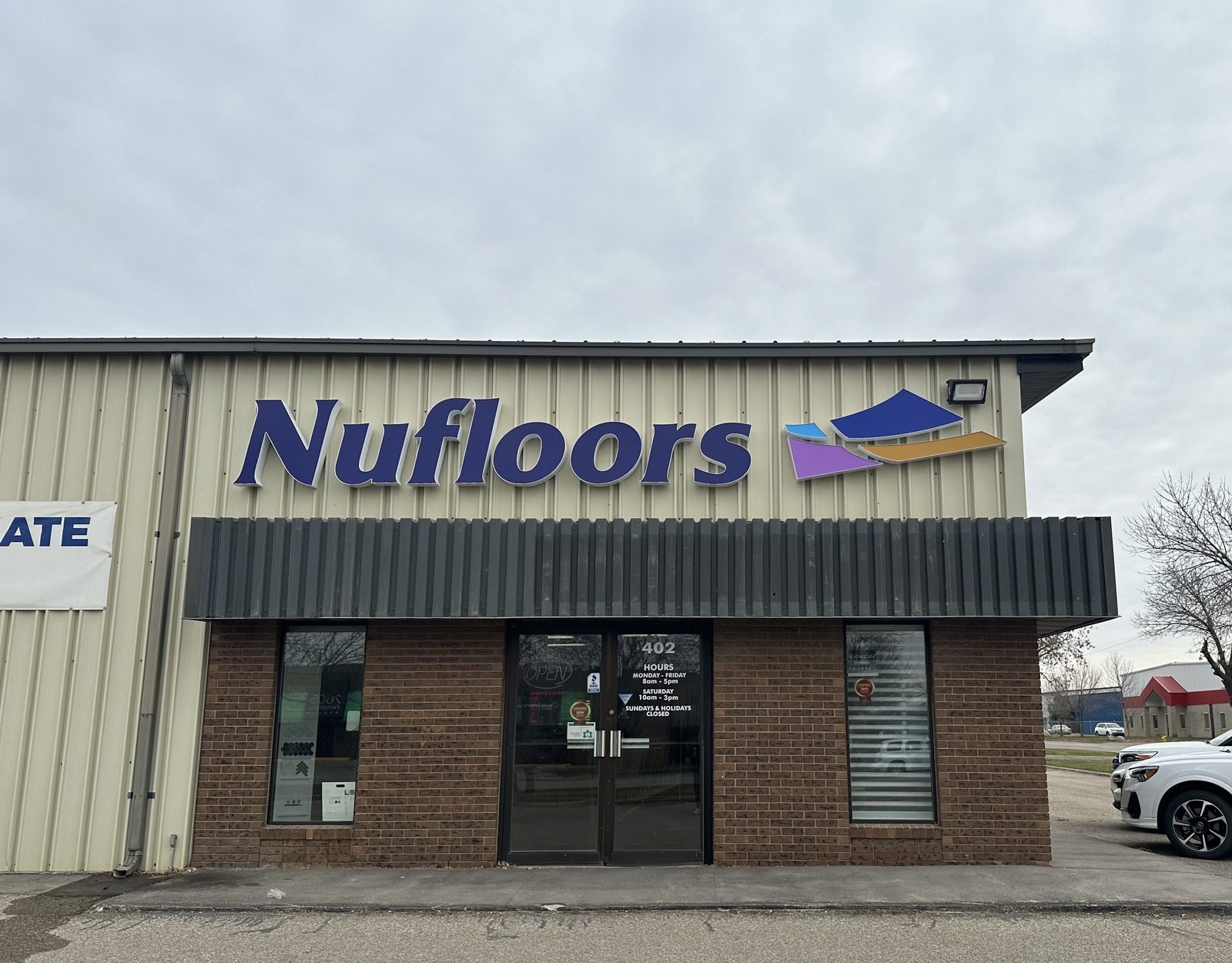 Nufloors Saskatoon storefront