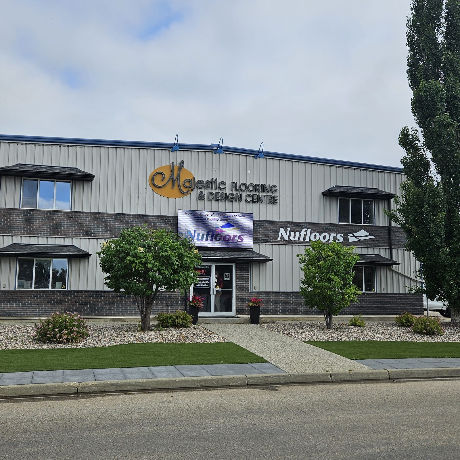 Nufloors Stony Plain storefront