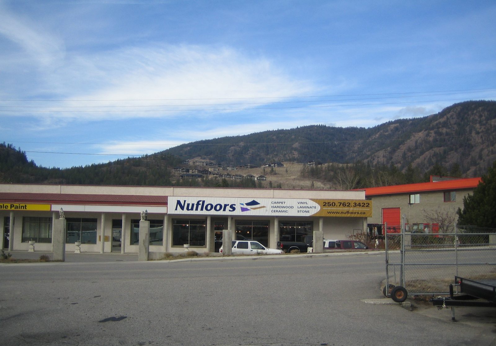 Nufloors West Kelowna storefront